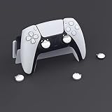 PlayVital 4PCS Thumb Grip Caps do ps5 Controller Nakładki na kciuk do ps4,Analogowa Osłona Sztyftu kompatybilny z Xbox Series X/S,Uchwytami na Kciuki do Switch Pro-Granatowy&Jasny Szary