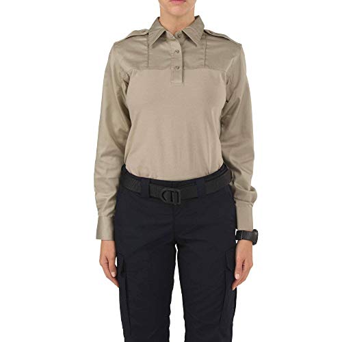 5.11 Women's Taclite PDU Class-B Long Sleeve Tactical Shirt, Style 62366, Midnight Navy, XL Regular