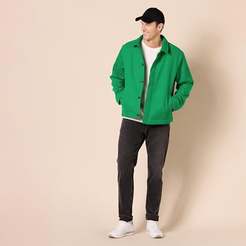 Image of Amazon Essentials Men's Wool Blend Bomber Jacket (Available in Big & Tall)