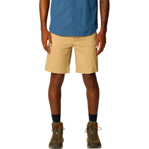Mountain Hardwear Men's Hardwear AP Cargo Short, Moab Tan, 30W x 9L