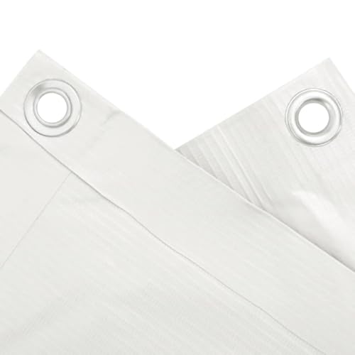 Écran d'intimité de balcon blanc PVC pour supprimer le vis-à-vis