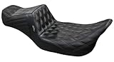 LE PERA 0801-1438 LK-587DLDD Tailwhip Daddy Long Legs Seat - Double Diamond - Black