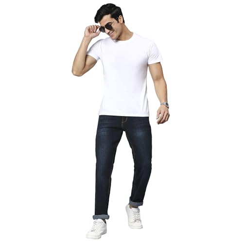 Image of Thomas Scott Men's Regular Fit Mid Rise Mid-Rise Stretchable Jeans