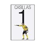YACJZDD Iker Casillas Leinwand-Poster, 