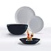 Servizio da tavola Diwali Black & Granit Luminarc P4358 19 pezzi
