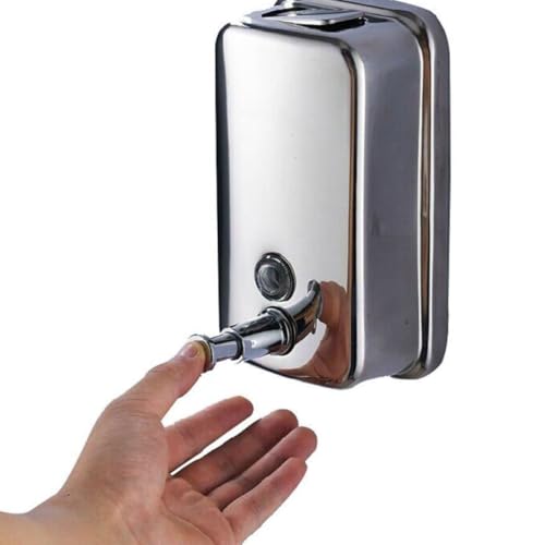Distributeur savon mural inox 1000ml rechargeable CHILDWEET - 3