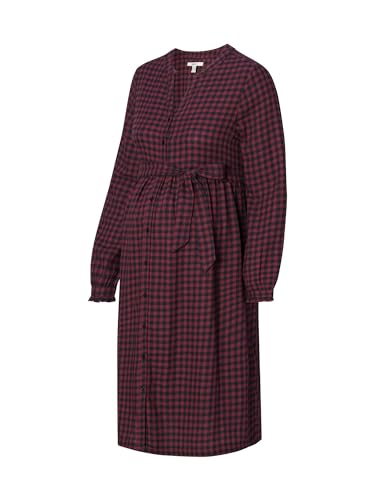 Robe allaitement Esprit tissée avec accès invisible et manches longues