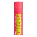 NYX PROFESSIONAL MAKEUP Fat Cheeks Blush Tono Bouncin Berry (rosa fresa), 8 ml - Rubor líquido con acabado natural y...
