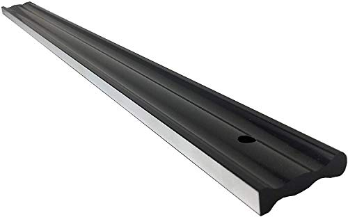50 inch Anodized Aluminum Straight Edge | Straight to within .003 over full 50 inch length with machined flat and smooth reference edge, contoured cross section for easy gripping and hanging hole
