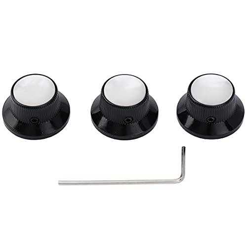 Musiclily Pro 6mm Acier Top White Pearl UFO Boutons Potentiomètre ST avec Fixation Vis pour Guitare électrique type… - Les Beatles, Paul McCartney, John Lennon, RIngo Starr, George Harrison Musiclily Pro 6mm Acier Top White Pearl UFO Boutons Potentiomètre ST avec Fixation Vis pour Guitare électrique type…