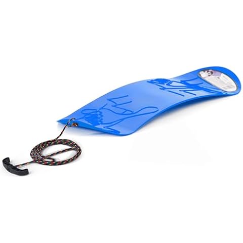 ArcticThrill Snow Sled for Kids - SnowMotion - Slider Board with Pull Rope; Outdoor Plastic Winter Sleigh for Toddlers & Kids Cover