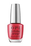 OPI Infinite Shine Nail Polish - Dutch Tulips - Gel Like & Long Lasting Pink Red Nail Polish - with Pre-Cured Gel Technology & OPI Pro-Wide Brush (15ml)