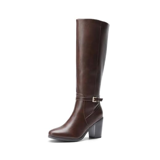 25 Cozy Winter Outfit Ideas for Women (Style Guide) Knee-High Boots