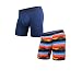 Produktbild BN3TH Herren Boxershorts, bedruckt, klassisch, Größe L, Marineblau / Horizon Cascade