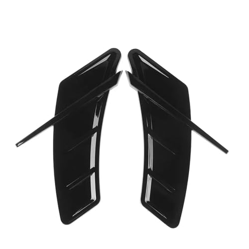 Aileron Latéral de Voiture Noir : Corriger le Style Neutre de Votre Aération d'Aile