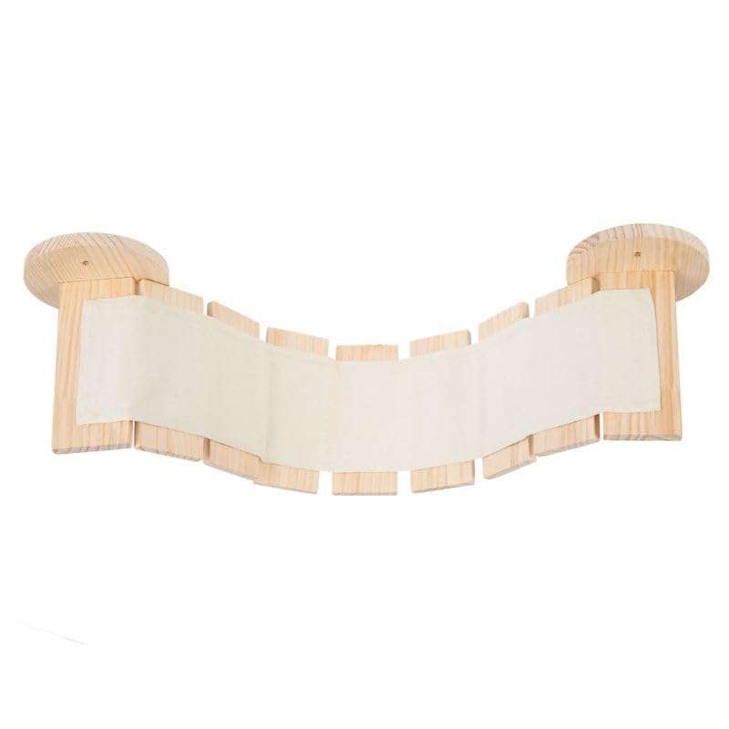 Hängebrücke Sia | Kratzmöbel zur Wandmontage | aus Kiefernholz | max. 83cm