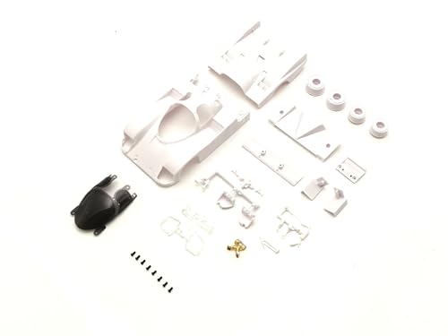 Kyosho Porsche 962 C LH Unpainted White Body Set miniatura 1