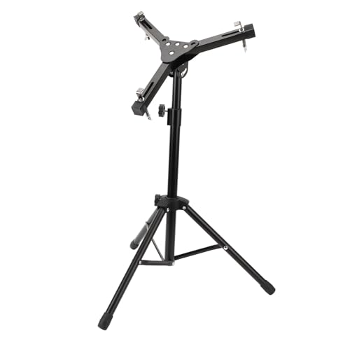 YDuupxe Foldable Portable Hi Hat Stand Adjustable Snare Tripod Aluminium Alloy Musical Instrument Accessories