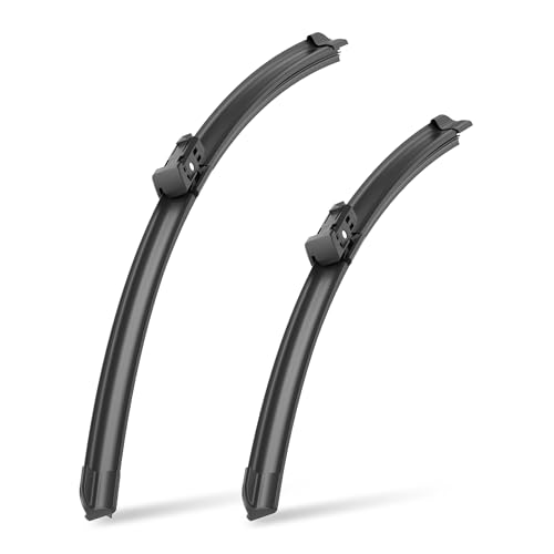 Image of Raidbee Windshield Wiper Blades Replacement for | Honda Civic 2022-2026 CR-V 2023-2026 VW Volkswagen 2013-2017 Jetta 2011-2018 Passat 2012-2015 Genuine OEM Quality 2 Pack