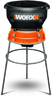 WORX WG430 13 Amp Foldable Bladeless Electric Leaf Mulcher (Renewed)