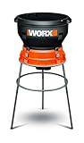WORX WG430 13 Amp Foldable Bladeless Electric Leaf Mulcher (Renewed)