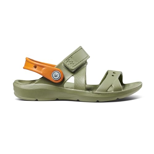 Image of Joybees UKASD.OBO.1213 Kids Adventure Sandal Olive /Burnt Orange C12 /C13