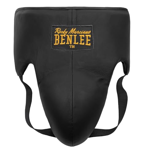 BENLEE Tiefschutz aus Leder Medway S/M, Black/Gold