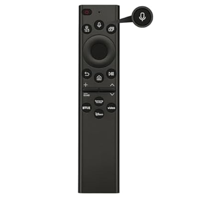 Replacement for Samsung Smart TV Remote, with Voice Control, Compatible with Samsung TV QLED/OLED/The Frame/Crystal UHD Series, Simple Setup, 1-Year Warranty