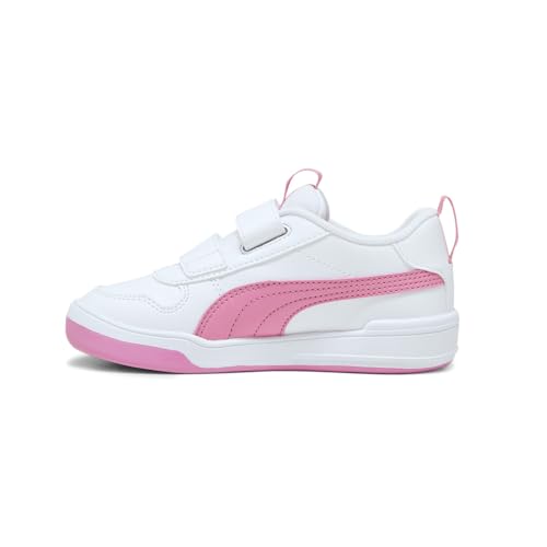PUMA Kids Girls Multiflex Sl V Slip On Sneakers Shoes Casual - Pink, White - Size 2.5 M3