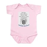 CafePress Alianza Lima Infant Bodysuit Cute Infant Baby Bodysuit Romper Petal Pink