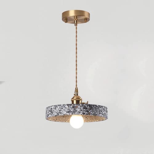 Lustre terrazzo E27 : la solution design pour plafond en ciment - 2