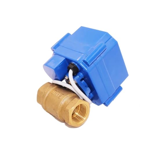Válvula de bola eléctrica de 1/2 con interruptor manual que evita el estancamiento de tuberías 3