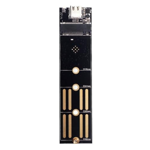 Placa Convertidores Dos Protocolos NVMe SATA para Expansión HDDs con Puerto USB 3.1 3