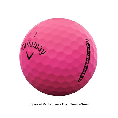Callaway Supersoft Golf Balls Pink