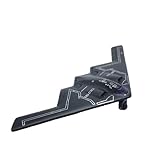 Zugar Land Die-Cast Pullback Stealth Bomber Models (4.25"-5.25") SR-71 Blackbird, F-22 Raptor, F-117 Nighthawk, B2 Bomber (B2 Bomber)