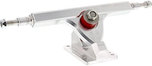Caliber Trucks Precision 184mm Hi Polished Silver Longboard Trucks 44 Degrees - 10 Axle (Set of 2) by Caliber Trucks