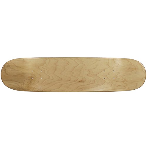 Moose 7.5\" Blank Skateboard Deck Natural 7-Ply Canadian Maple - Thumbnail 5