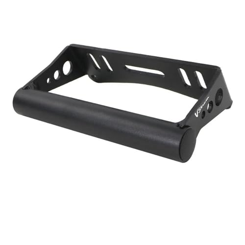 Support de navigation GPS moto Suzuki DL 1000 acier robuste noir - 2