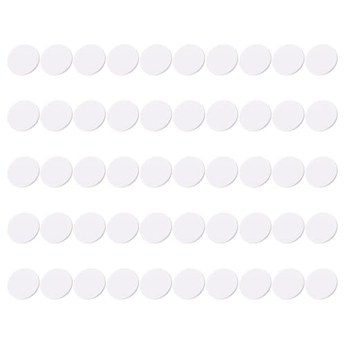 Anti Vibration Pads for Soundbar, 50Pcs Speaker Isolation Feet Pad 50x3mm Self Adhesive EVA Foam for Turntables, Speakers, and CD DVD Players