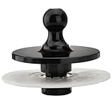 Racewill 5th Wheel Gooseneck Hitch Adapter with 12' Fifth Wheel Lube Plate, Kingpin to 2-5/16'' Gooseneck Ball Adapter for RV Truck Pickup Trailer, 30000lbs Max Load Capacity