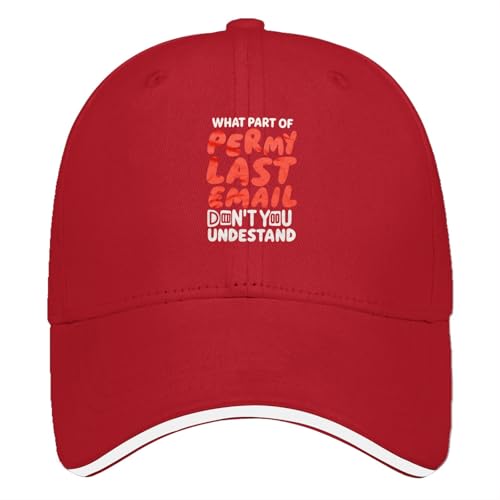 What Part of Permy Last Email Don't You Understand Hat