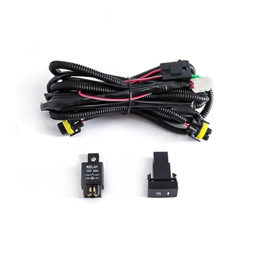 Antibrouillard LED CRV Accord Insight 2008-2018 kit câbles interrupteur