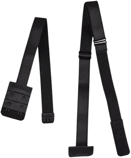 Low Back Bra Strap Converter for Backless Dresses Adjustable Bra Extender Strap for Low Back Outfits, Invisible Bra Adapte...