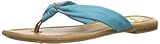  s.Oliver Damen Casual Zehentrenner, Türkis (Turquoise/Cogn 775), 41