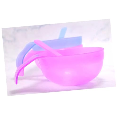 FRCOLOR 5satz Gesichtsmaskenschalen-set Aus Kunststoff Mit Rührstab Und Maskenstift Inklusive Messbecher Diy-mischwerkzeug Für Gesichtsmasken Praktisches Kosmetikzubehör