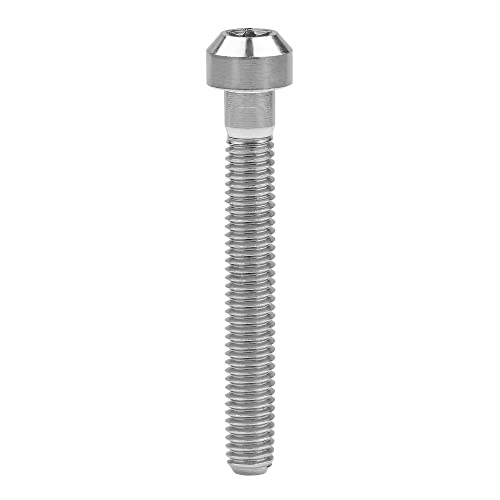 Image of Titanium Torx Square Head M6 x 10 15 20 25 30 35 40 45 50 60 65 70 80mm Screw Pack of 5 (Normal Titanium, M6x45mm)