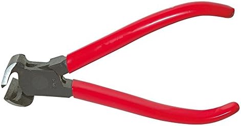 Stubai 111102 End Cutting Nippers with Polished Head, Red/Grey, 160 mm