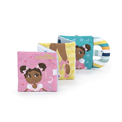 Image of Little Muffincakes Zhara 5-Panel Soft Book, Number Learning, Multiple Textures, 3D, Ballerina Character, Age 0M+