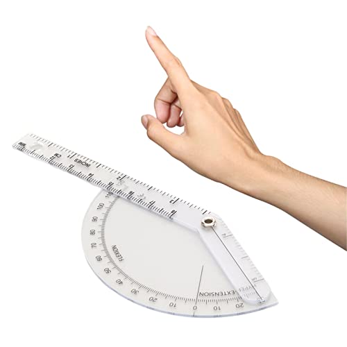 Regla Ortopédica Protractor Transparente Plástico 120° miniatura 4