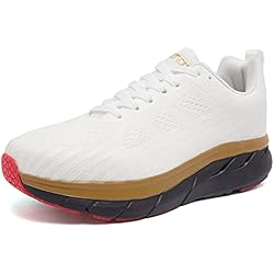 Zapatillas Running Hombre Mujer Bambas Deportes Hombre Zapatillas Gimnasio Correr Ligero Tenis Calzado Transpirables Casual 37-46 EU 5 Zapatillas Running Hombre Mujer Bambas Deportes Hombre Zapatillas Gimnasio Correr Ligero Tenis Calzado Transpirables Casual Blanco 39 EU